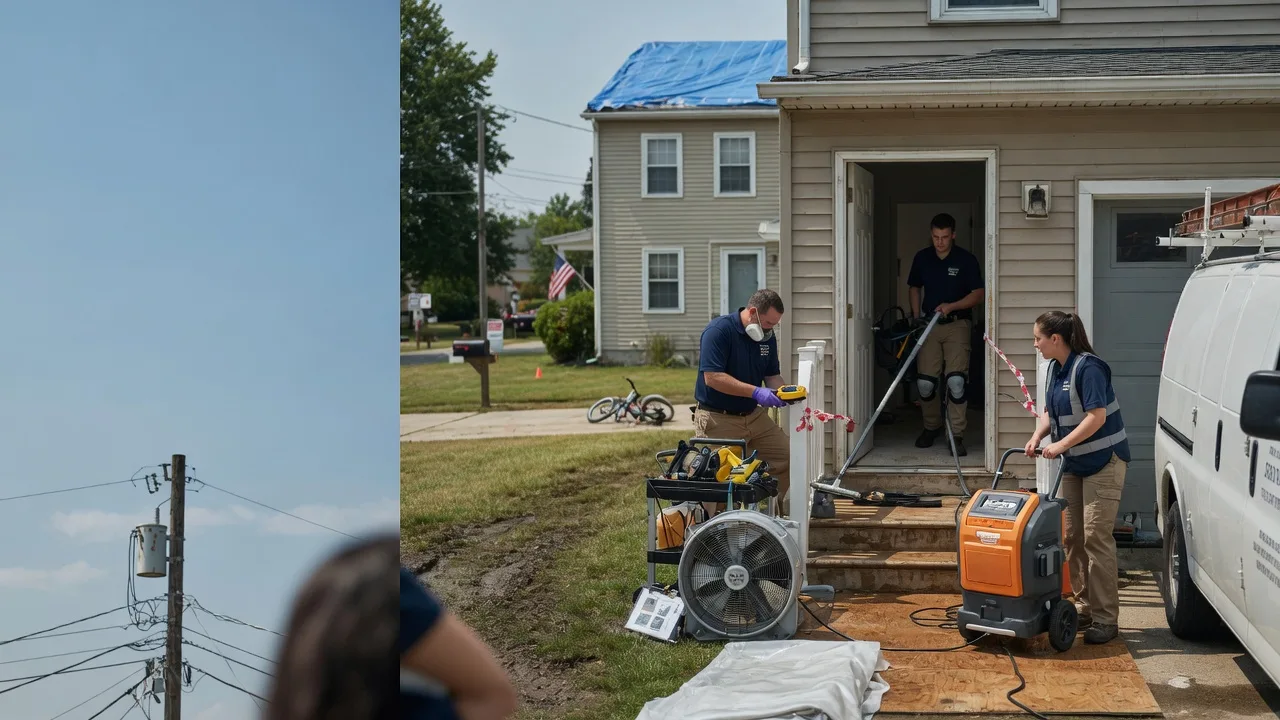 Water Damage Repair in Oakham, MA near me
